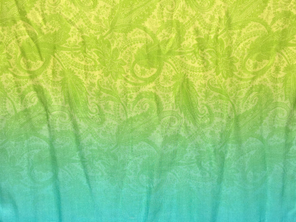 Jonathan Sounder Scarf in Turq & Lime