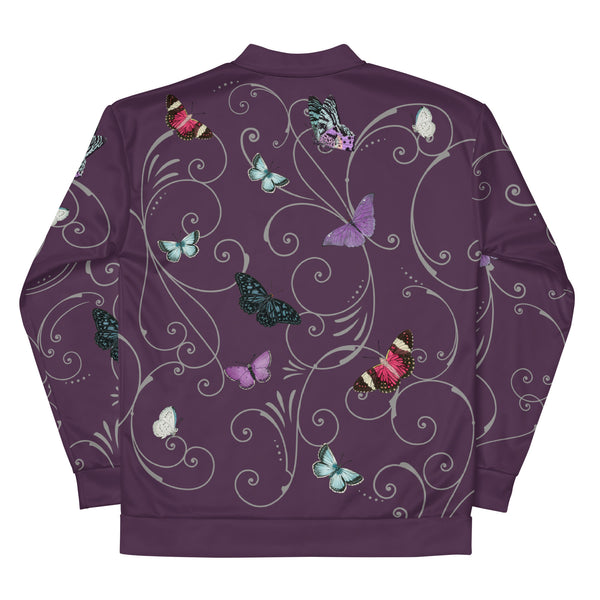 Alchemy Rising Flight, Plum, Bomber Jacket