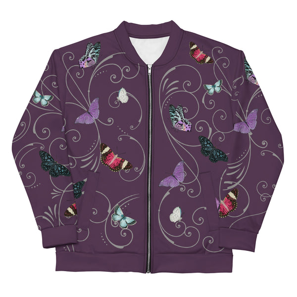 Alchemy Rising Flight, Plum, Bomber Jacket