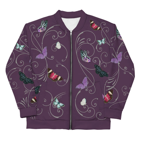 Alchemy Rising Wild Orchid Bomber Jacket