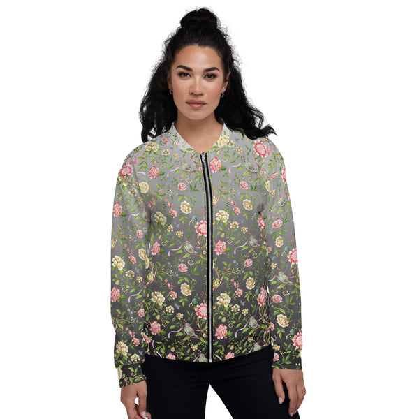 Alchemy Rising Chinoiserie Bomber Jacket, Neutral