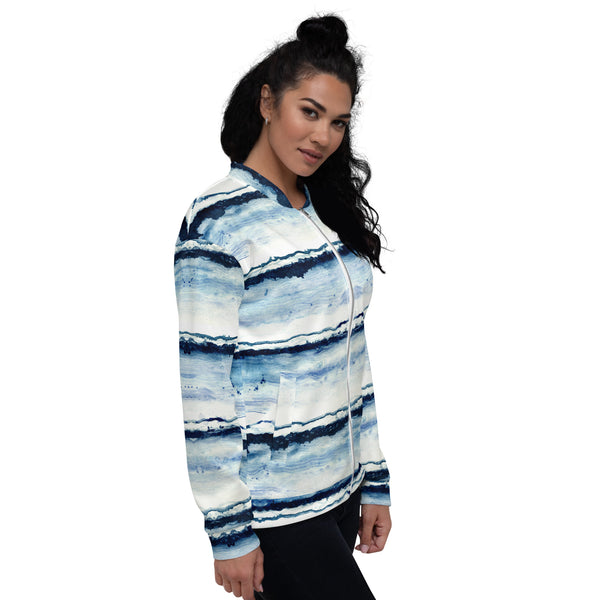 Alchemy Rising Brushstroke Bomber Jacket