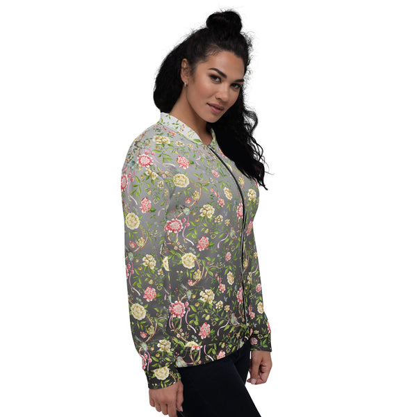 Alchemy Rising Chinoiserie Bomber Jacket, Neutral