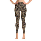 Mocha Leopard print leggings. Print on demand